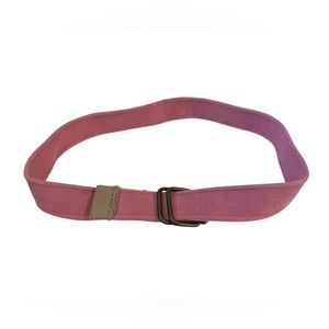 Pink Fabric Belt